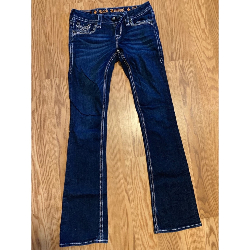 Rock Revival boot cut jeans 💙🌸